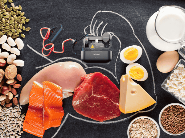 Vlog Fat Loss & Muscle Meals with Wireless Mic & Workout Tips