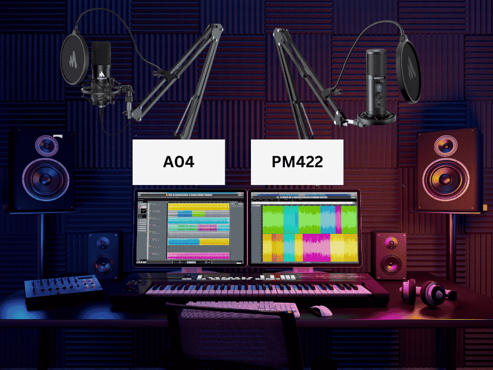 Home Vocal Recording & Sharing Music with a Condenser Recording Microphone