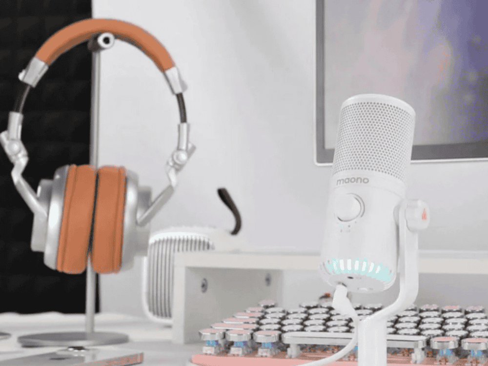 Maono mic setup