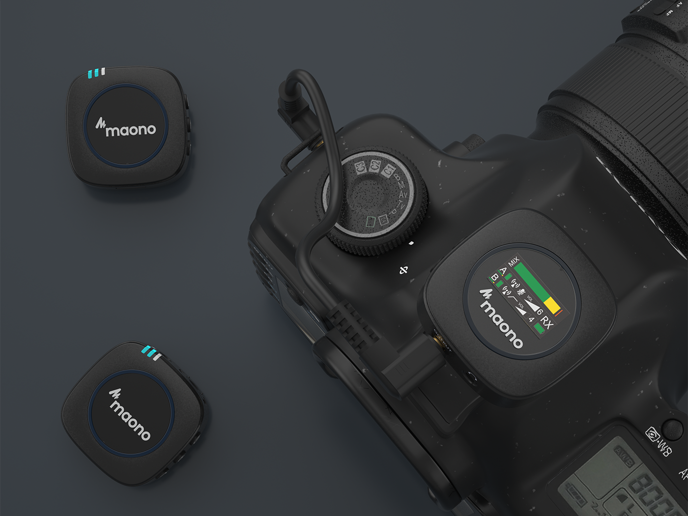 Maono WM821 TikMic Portable Charging Wireless Microphone