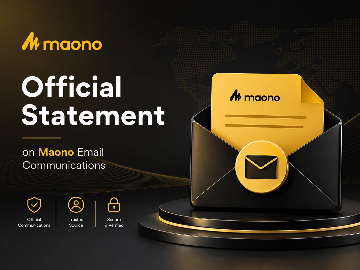 Official Statement on Maono Email Communications