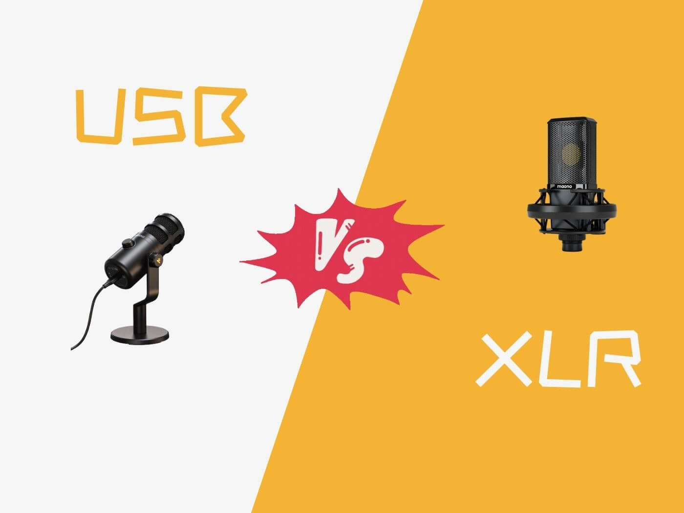 Microphones XLR ou USB : quel est le meilleur pour le podcasting ?