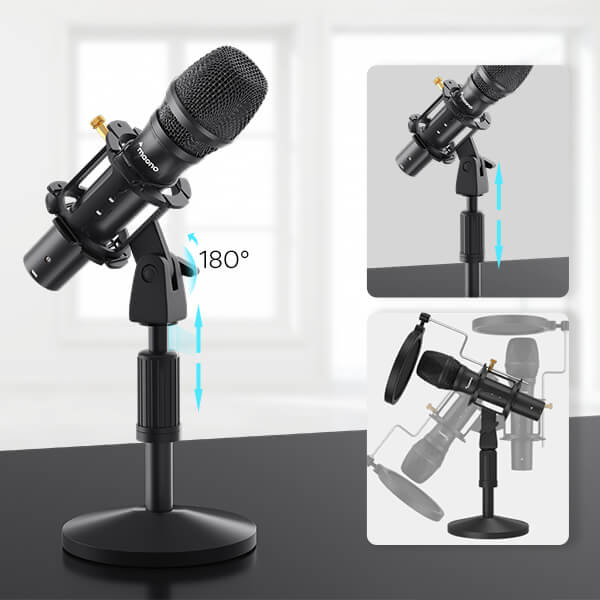 HD300T XLR/USB Internet microphone05