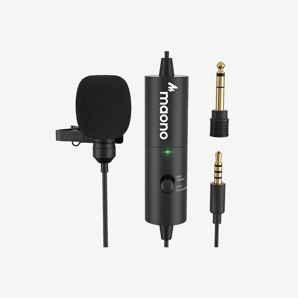 Maono AU100R 3.5mm microphone_600-600