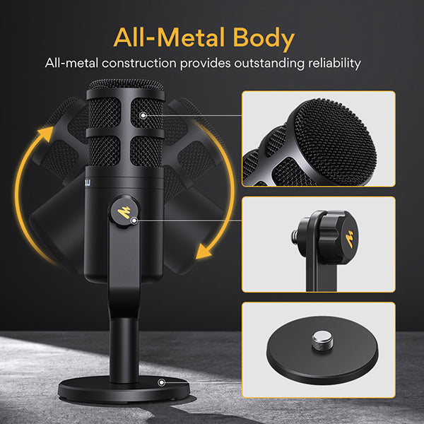 MAONO PD100 and AME2 Podcasting Equipment Bundle