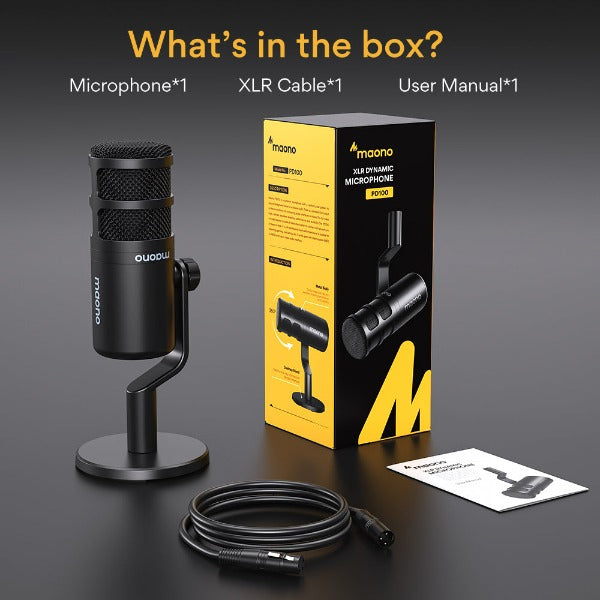 MAONO PD100 Podcast Dynamic XLR Microphone_430 Ă 230-11