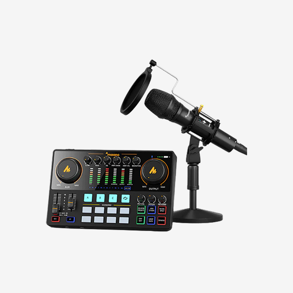 Maonocaster AME2 and HD300T audio mixer  600 × 600 04