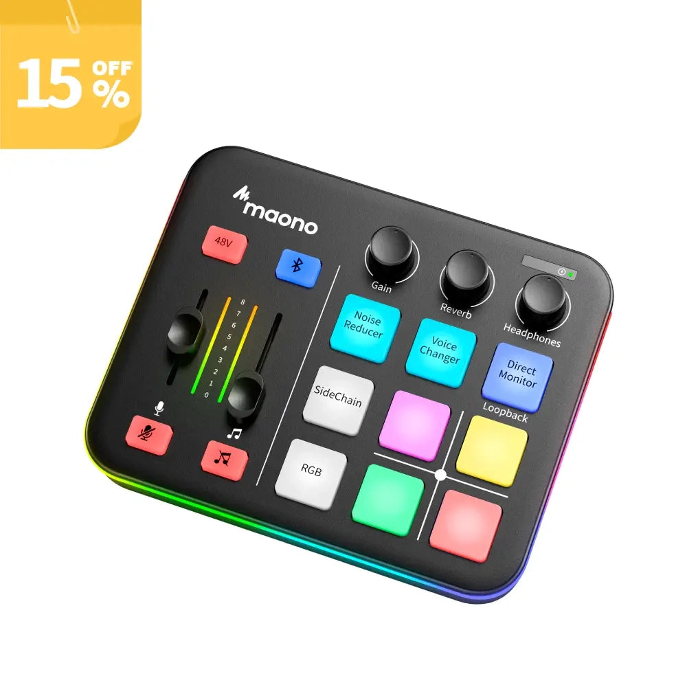 Maonocaster G1 NEO Audio Mixer For Game Streamer