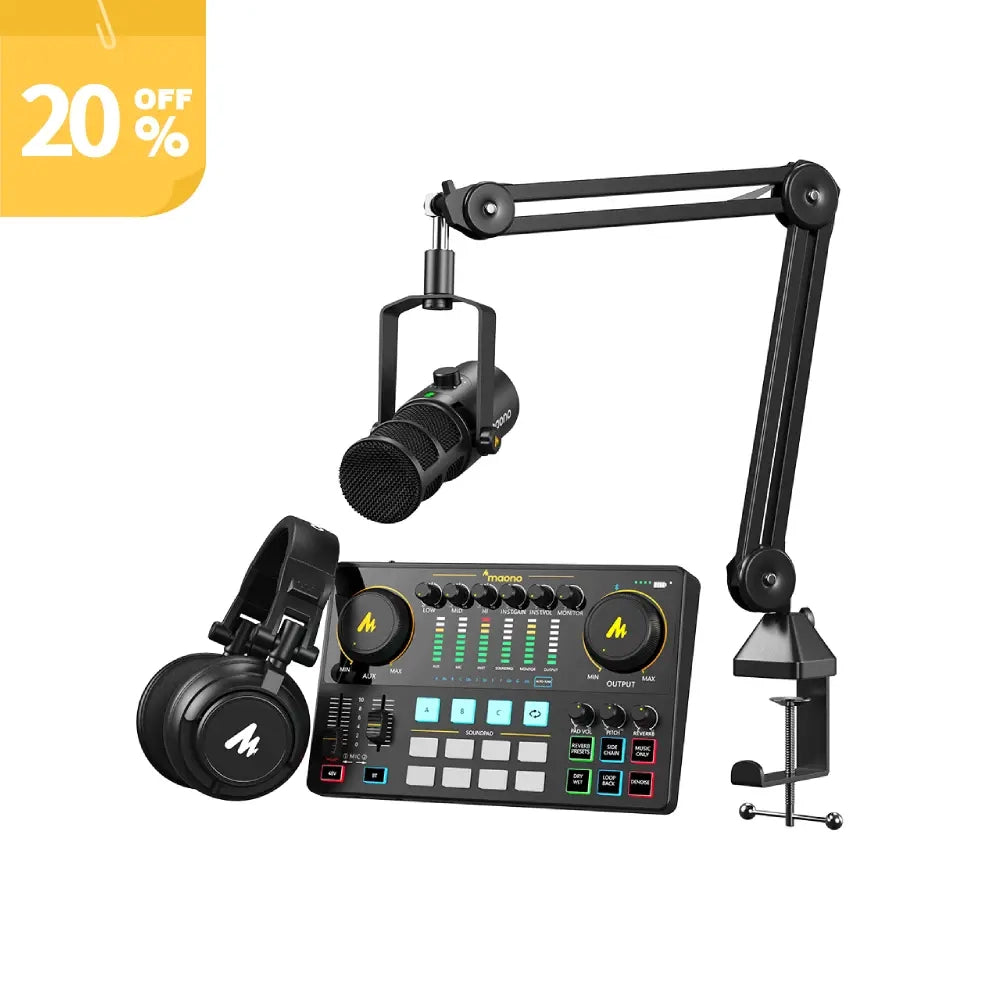 Supreme Sound Quality Podcasting Equipment Bundle