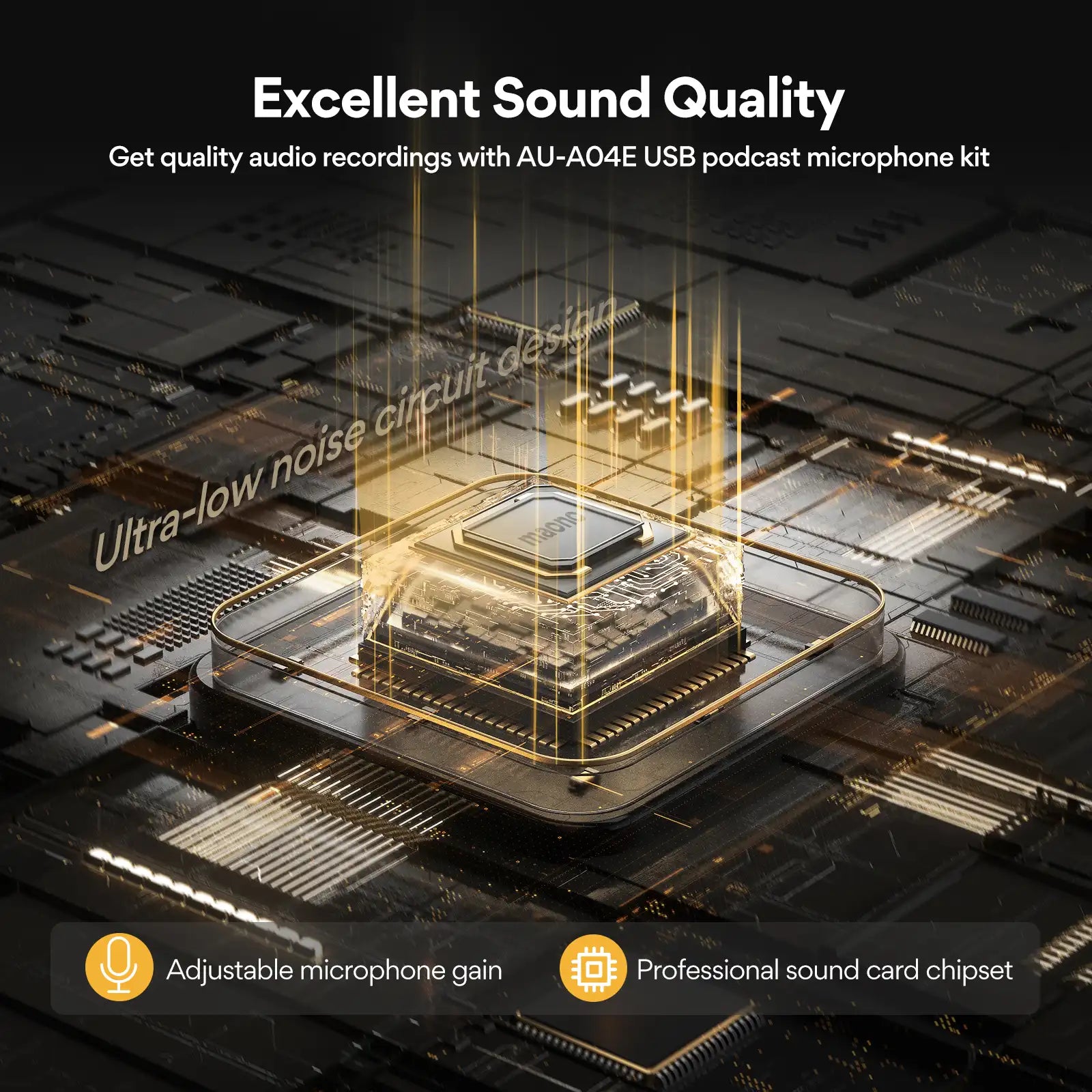 MAONO AU-A04 USB Microphone for Podcast ( US Clearance Only)