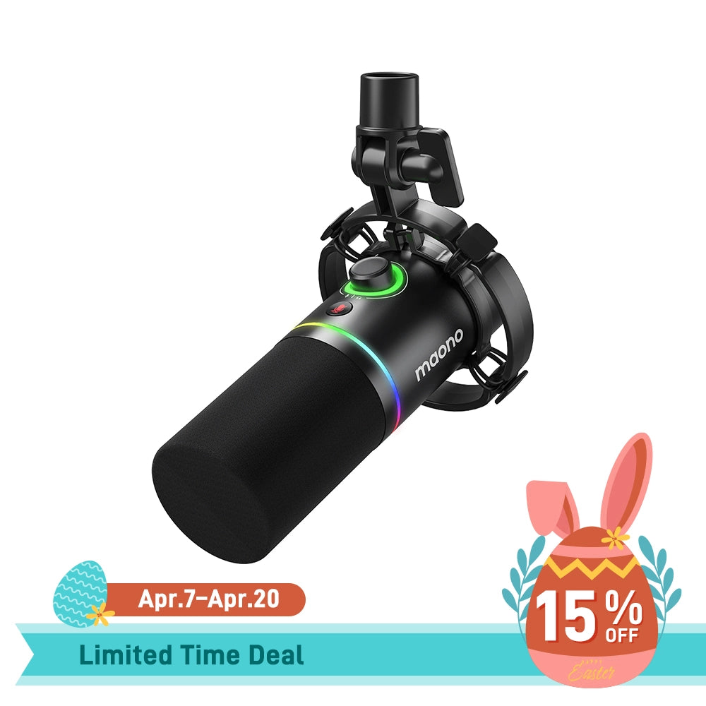 MAONO PD200X Microphone dynamique USB/XLR