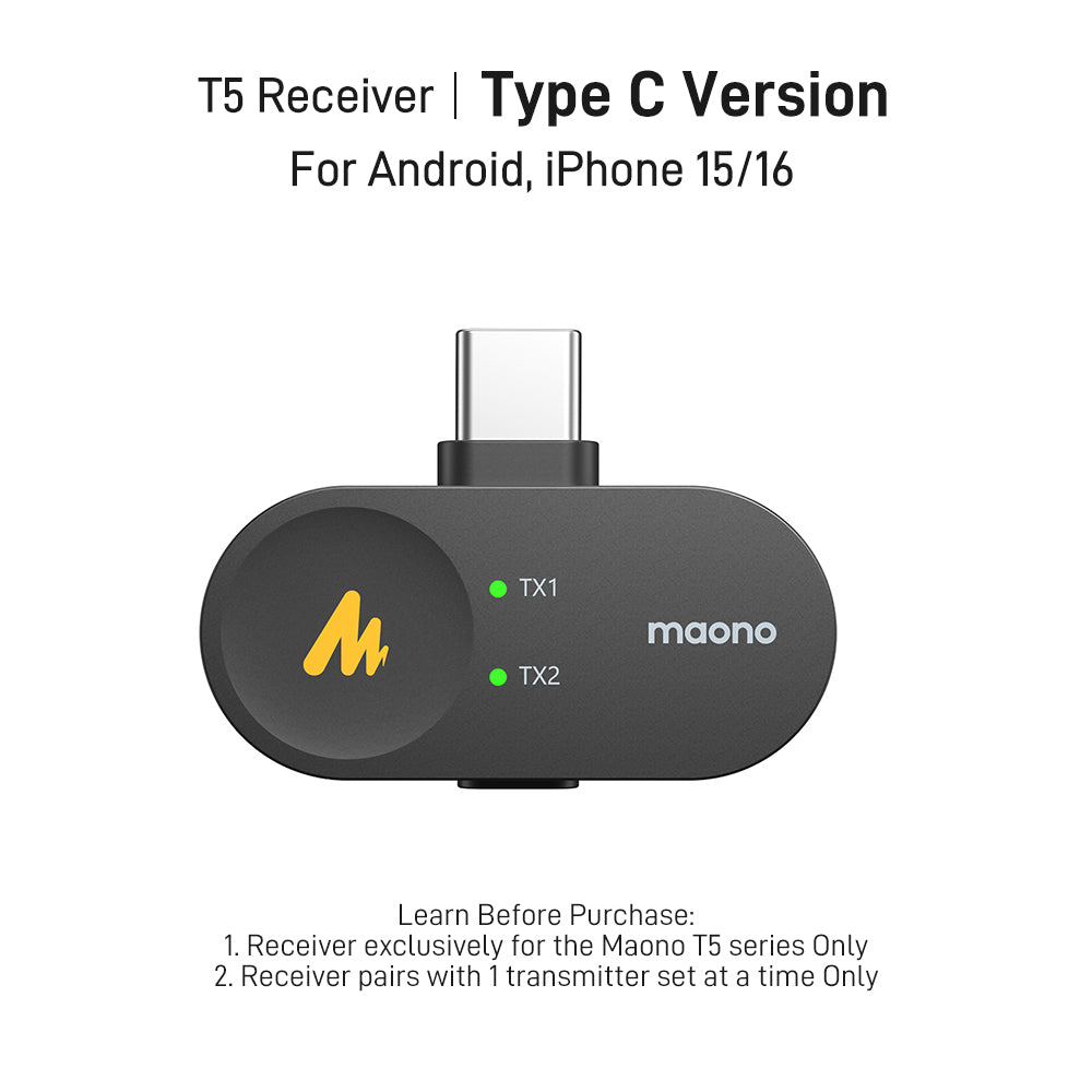 Maono T5 Wireless Microphone