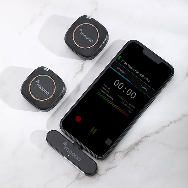 MAONO WM820 B2/C2 Dual-Person Compact Wireless System