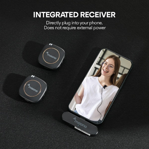 MAONO Wireless Microphone For Youtube