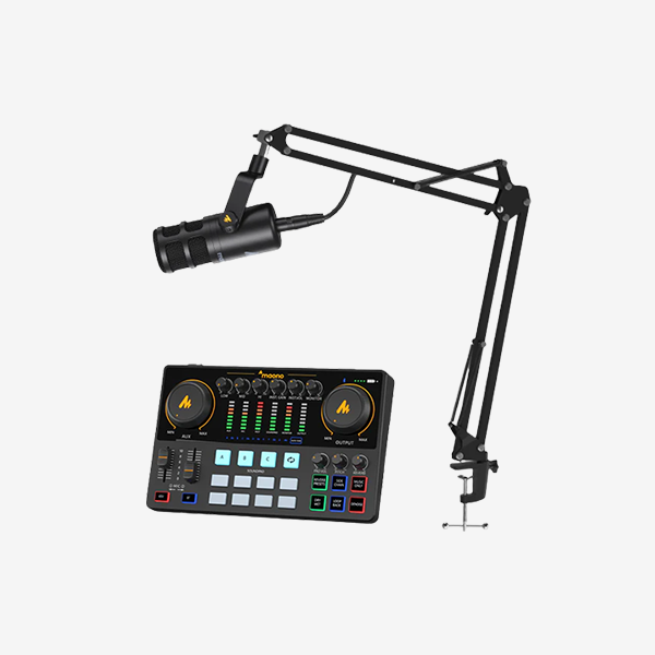 MAONO PD100 and AME2 Podcasting Equipment Bundle