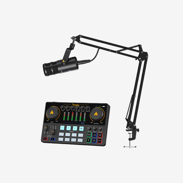 Maono PD100 podcasting equipment bundle_600-600-01