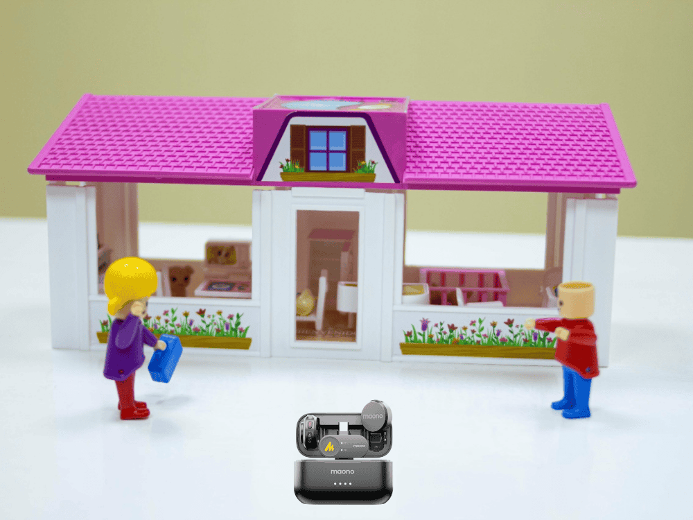 DIY Diorama Project & Voice Over with a Wireless Microphone