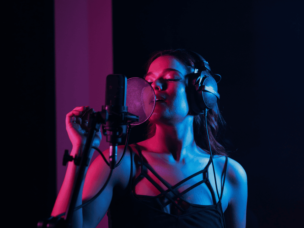 Pink Singer Facebook Covers