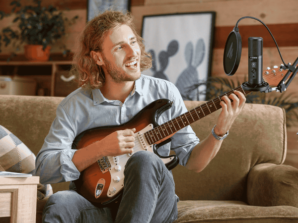 Best Condenser Mic Tips for Recording Electric Guitar at Home