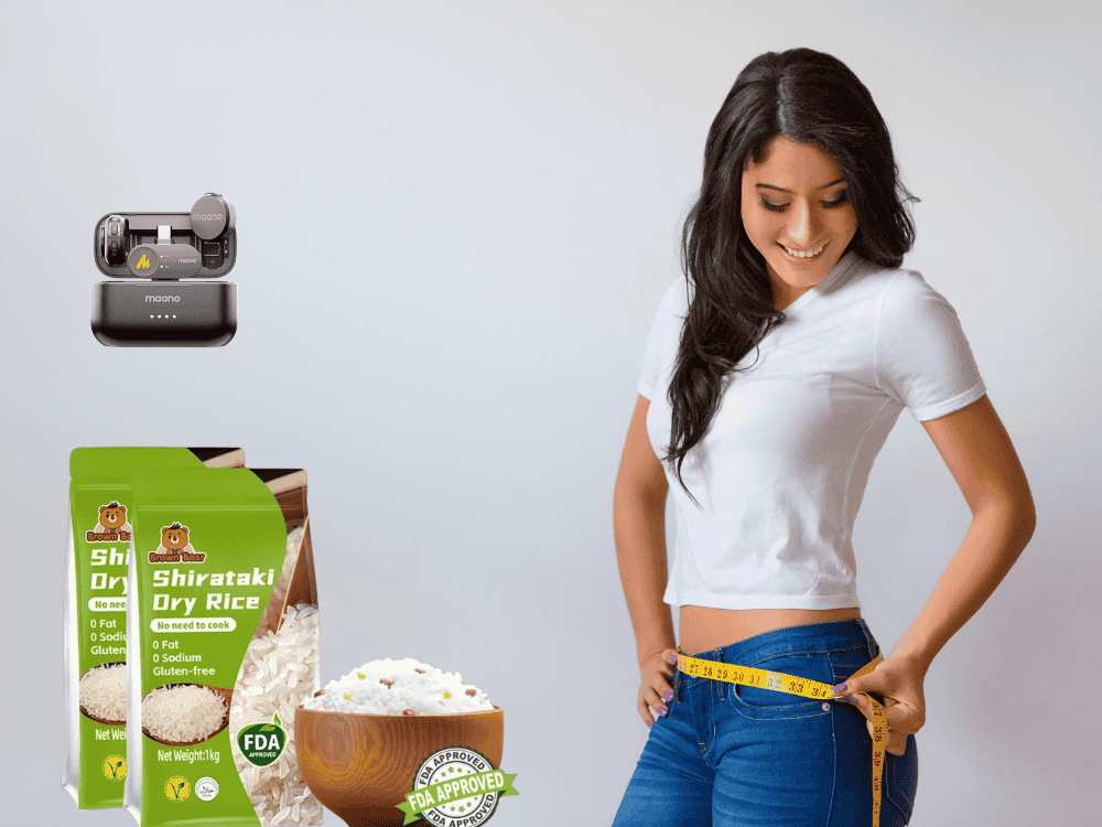 Shirataki Rice Guide: Weight Loss Benefits, Tips & Vlogging Ideas with a wireless microphone