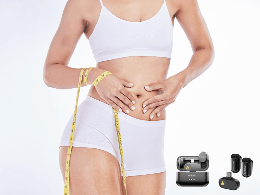 Flat Belly Workouts & Filming Tips with Wireless Microphone Outdoors