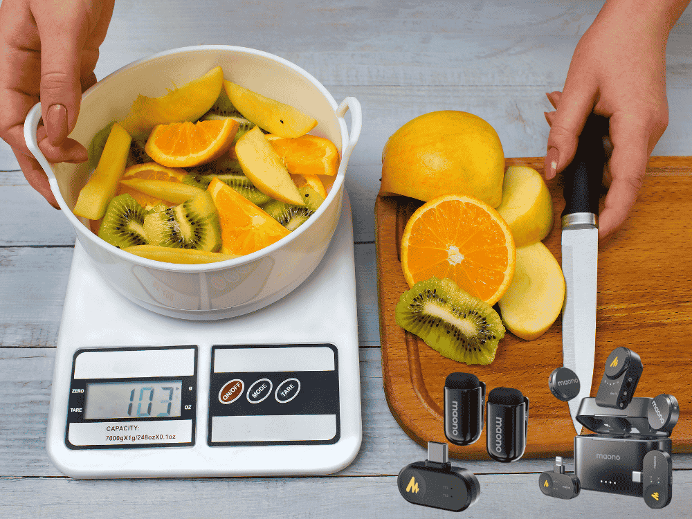 Digital Food Scale Tips & Wireless Microphone Guide for Vlogs