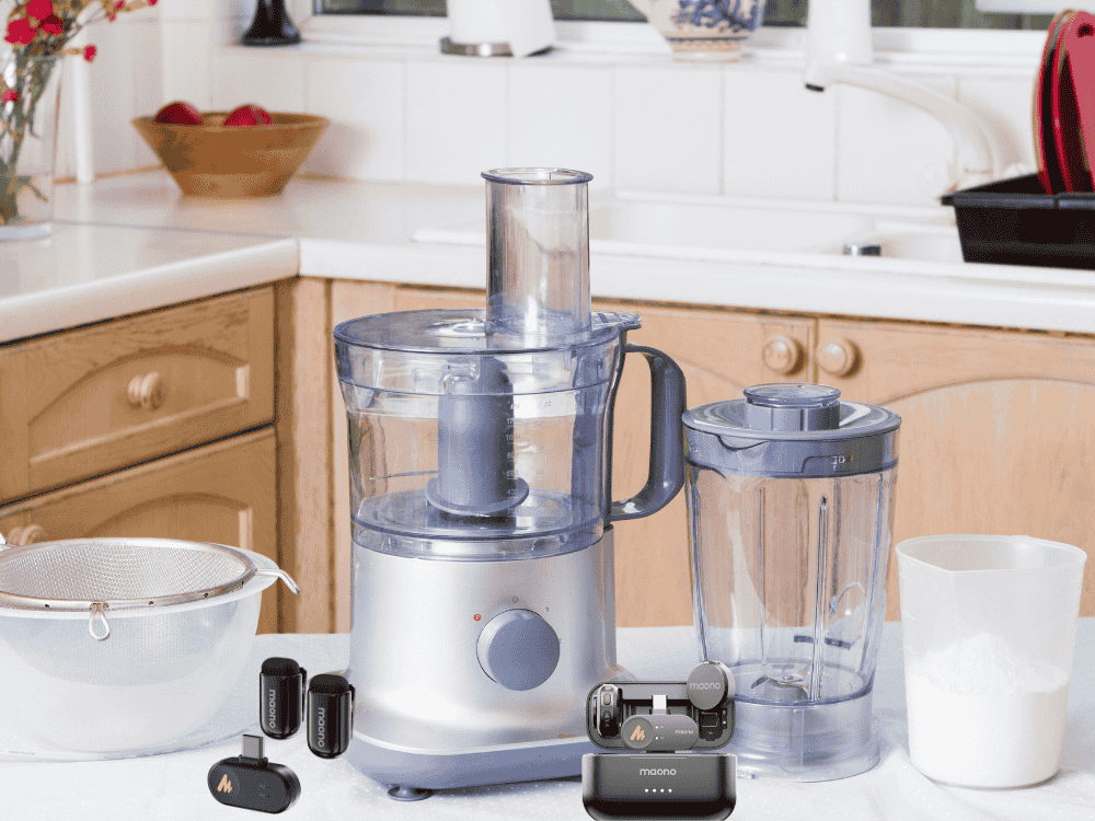 Blender vs Food Processor for Smoothies + Wireless Microphone Tips