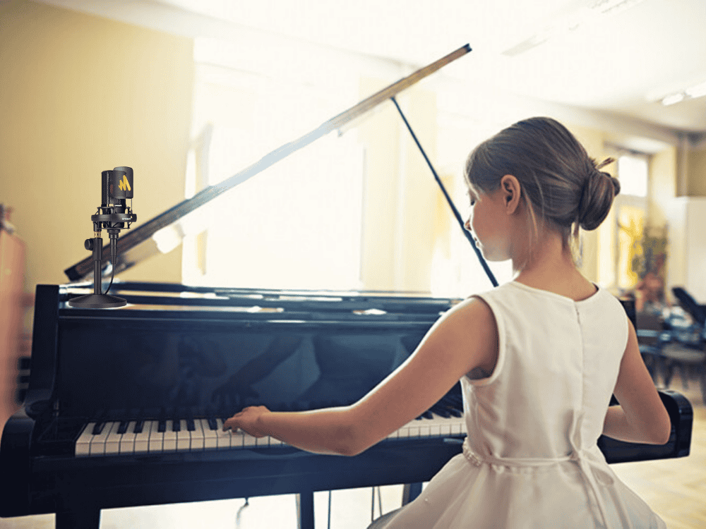Best Condenser Microphone Options, Angles & Lighting Tips for Filming Piano Lessons
