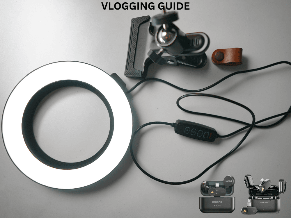 Step-by-Step Vlogging Guide with Wireless Microphone Picks for Beginners