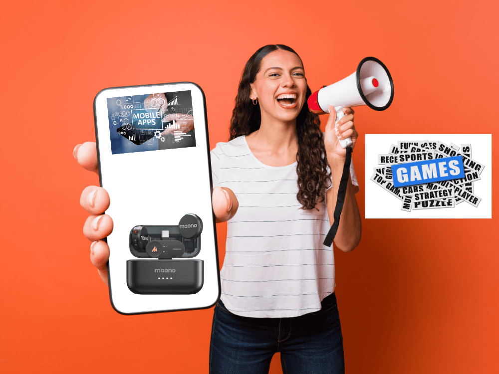 Promoting Mobile Games with a Wireless Microphone