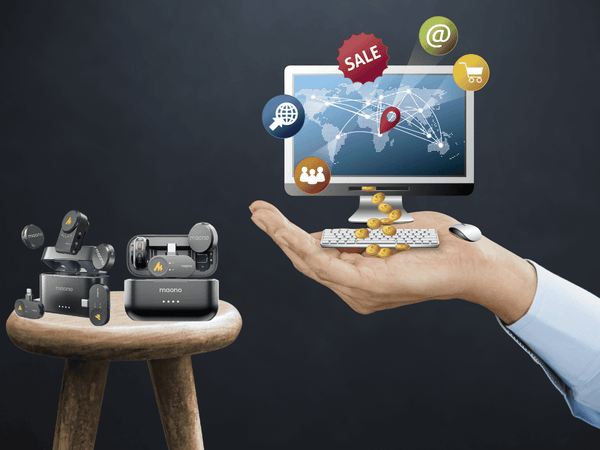 Using Wireless Microphones to Pitch Business Opportunities Online