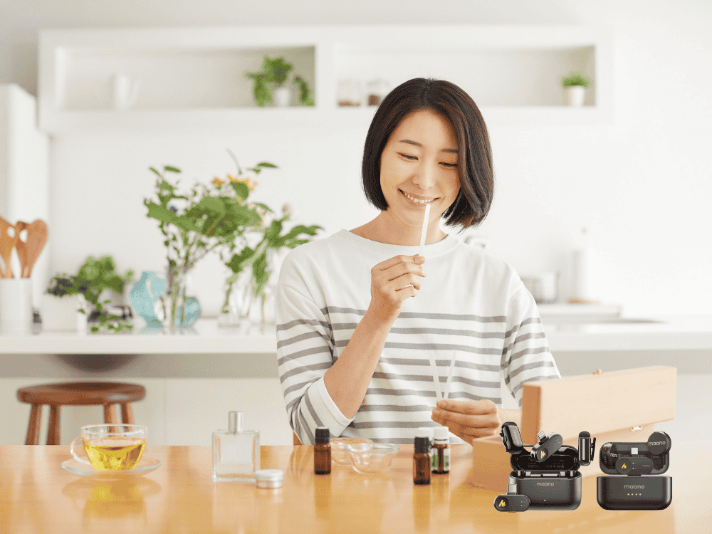 Perfume-Making Vlogs: Tips, Tools & Wireless Microphone Guide for Beginners