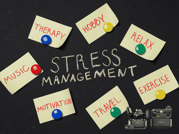 How to Share Stress-Relief Tips Using a Wireless Microphone