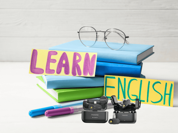 Improve Pronunciation & Vocabulary Videos with a Wireless Mic