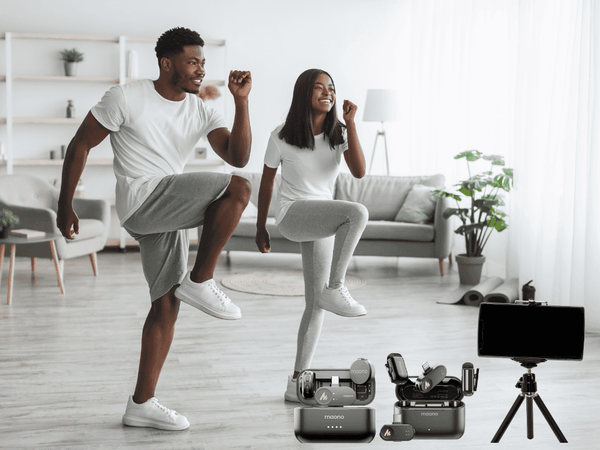 Daily Tabata Videos: Boost Fitness & Audio Quality with a Wireless Mic