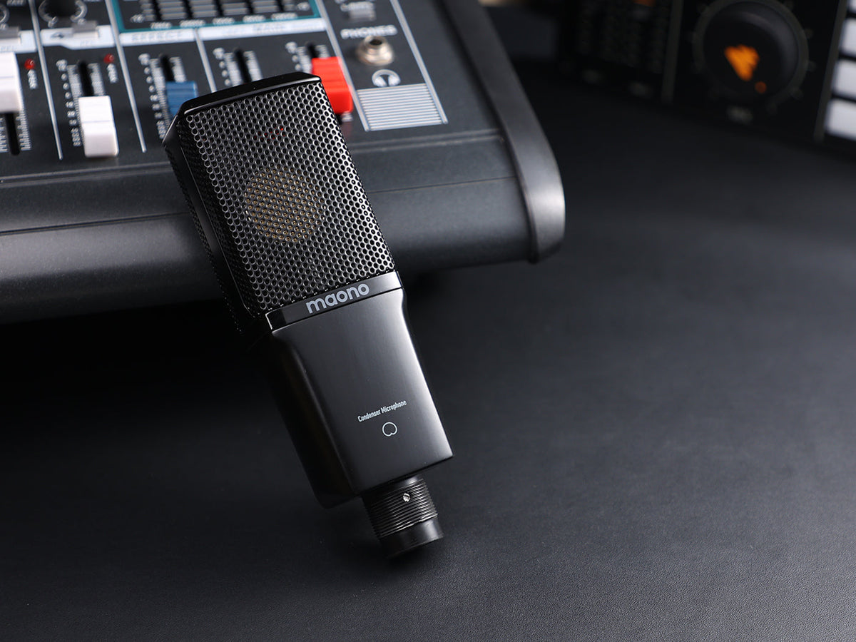 Condancer Mic Microphone Basics: How to Use a Condenser Microphone & More