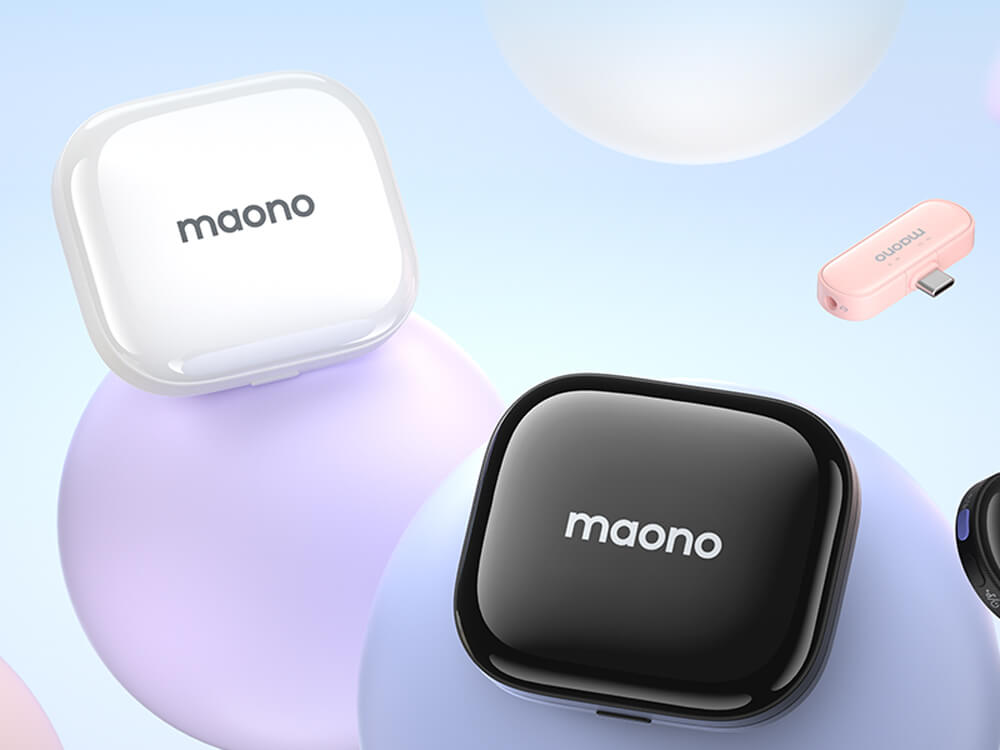 Maono wireless lavalier microphone