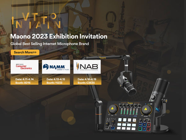 Maono 2023 Exhibition Invitation For Everyone