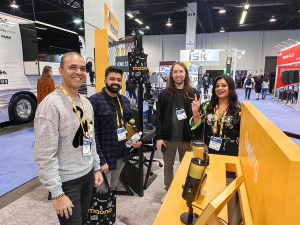 2024 Maono Showcases Flagship Mics & Audio Interfaces at CES & NAMM