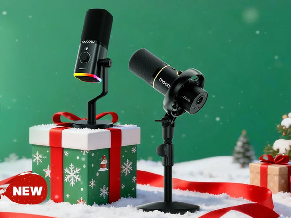 Christmas Podcast & Vlog Ideas with Clean Audio Using Wireless Mics