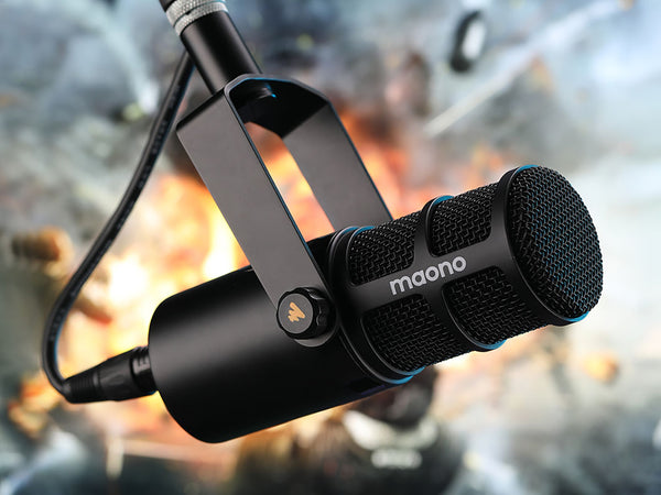 Das vielseitige dynamische Podcast-Mikrofon PD400X von Maono kommt!