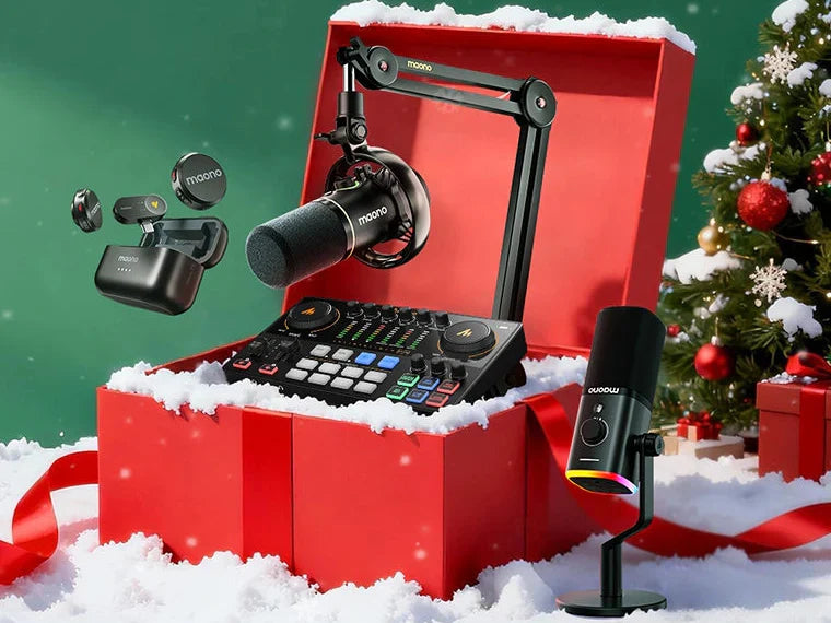 Why Wireless Mics Make the Perfect Christmas Gift for Creators
