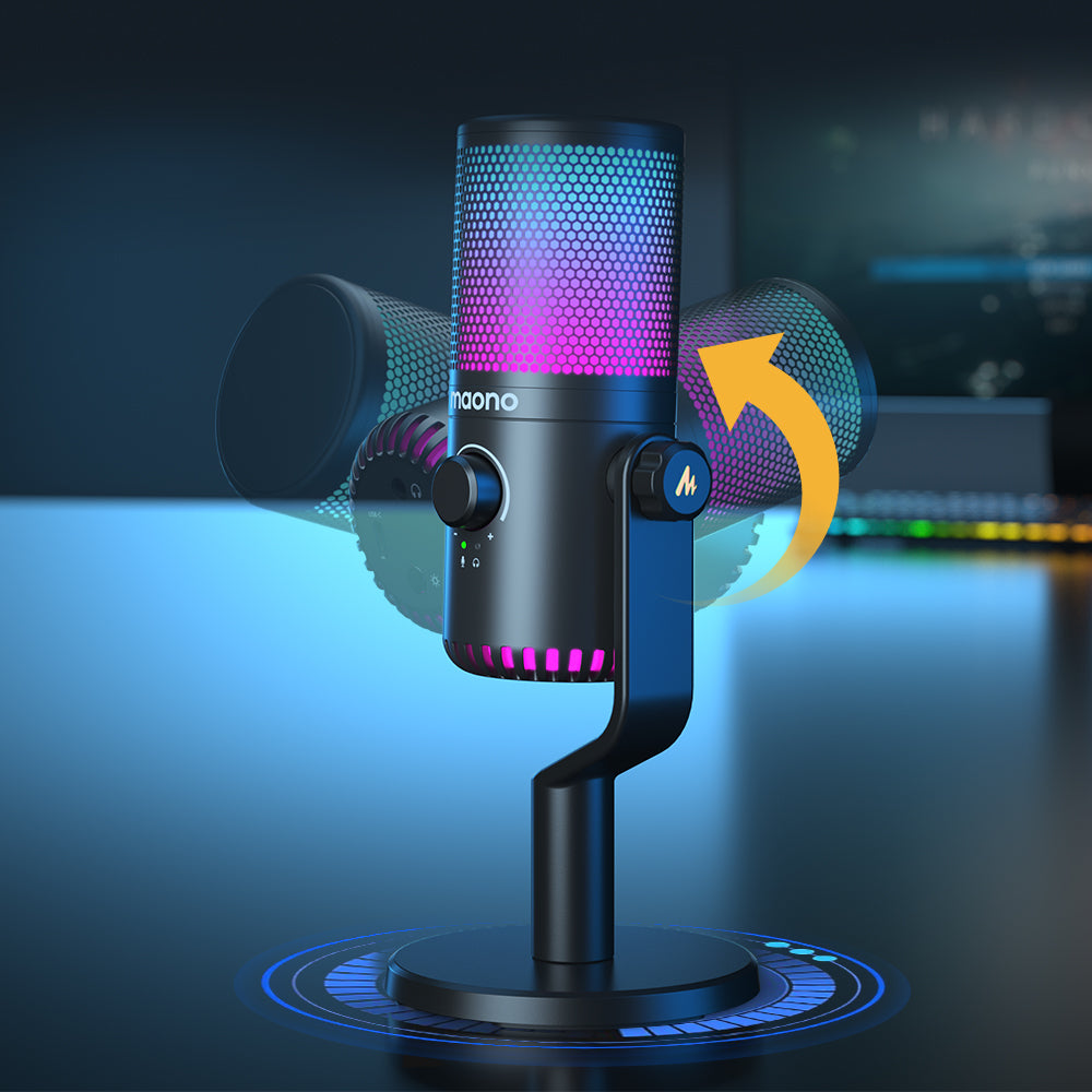DM30 RGB Gaming Microphone 01