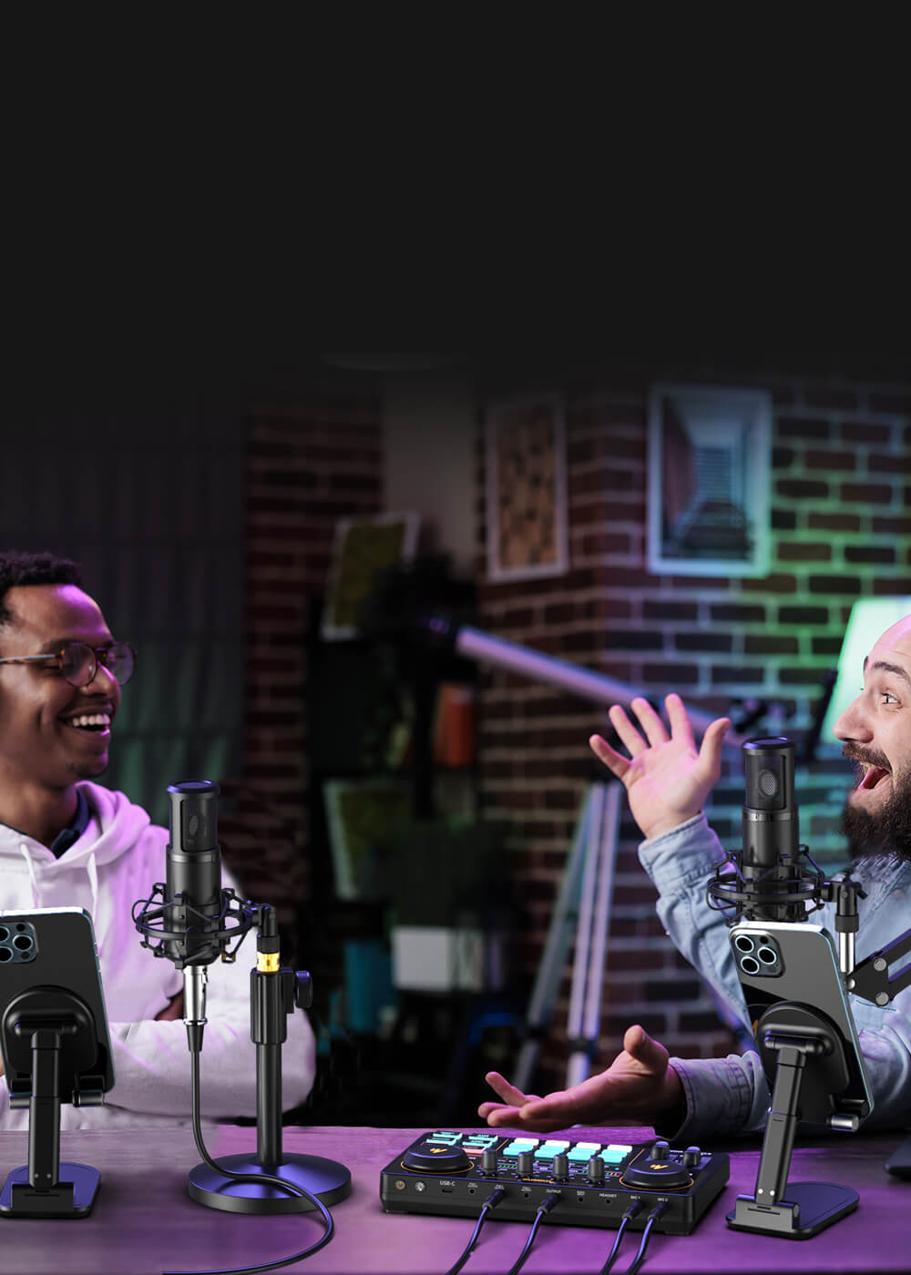 Maonocaster Lite AM200 Podcast Equipment For Creators | Maono