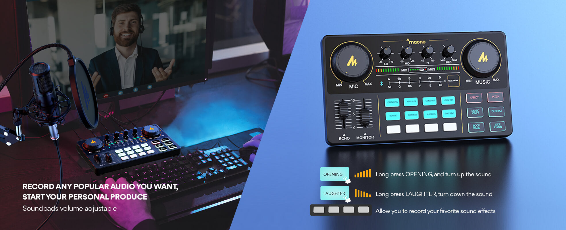Maonocaster Lite AM200 Podcast Equipment For Creators | Maono