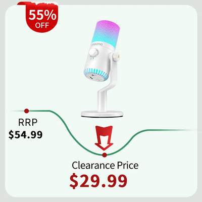MAONO DM30RGB Microphone de jeu USB