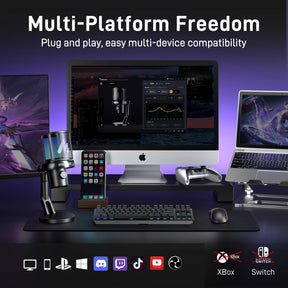 DM40 USB/Wireless Gaming Desktop Microphone