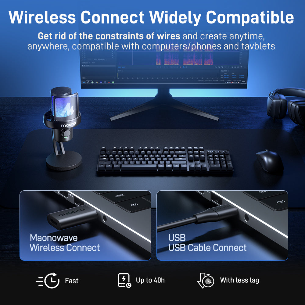 DM40 wireless microphone  01