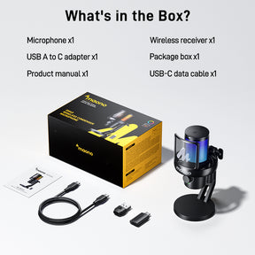 DM40 USB/Wireless Gaming Desktop Microphone