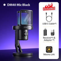 DM40 USB/Wireless Gaming Desktop Microphone